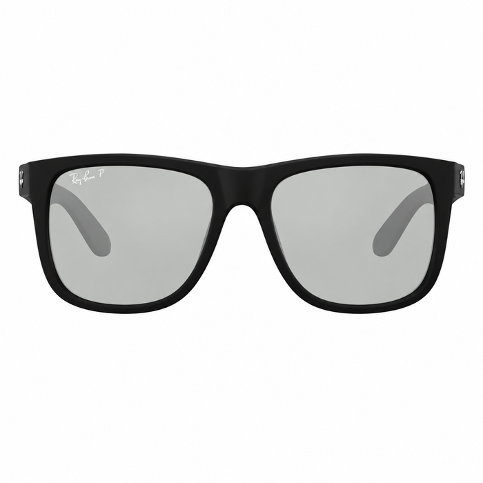 Lentes de sol Ray Ban Rb4165 Justin, Blk Mt, Slv Pm