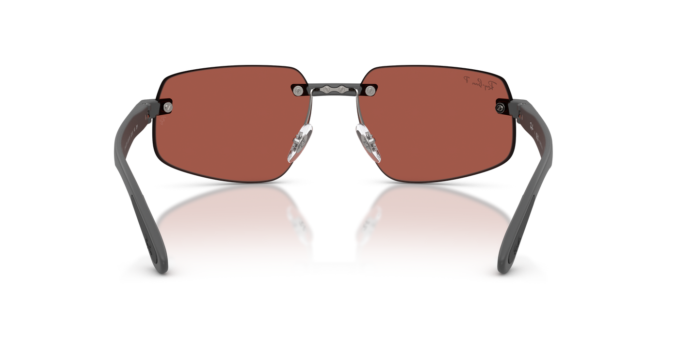 Lentes de sol Ray Ban Rb4475Ch , Gry Mt, Red Polarizado