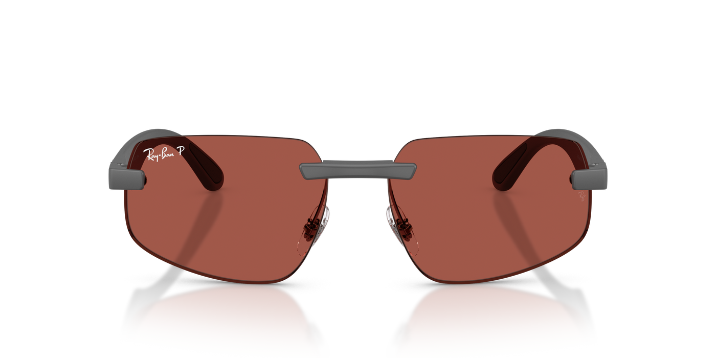 Lentes de sol Ray Ban Rb4475Ch , Gry Mt, Red Polarizado