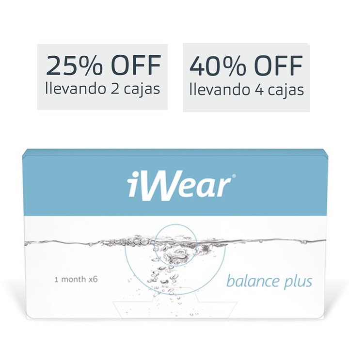 Lentes de contacto iWear Balance Plus
