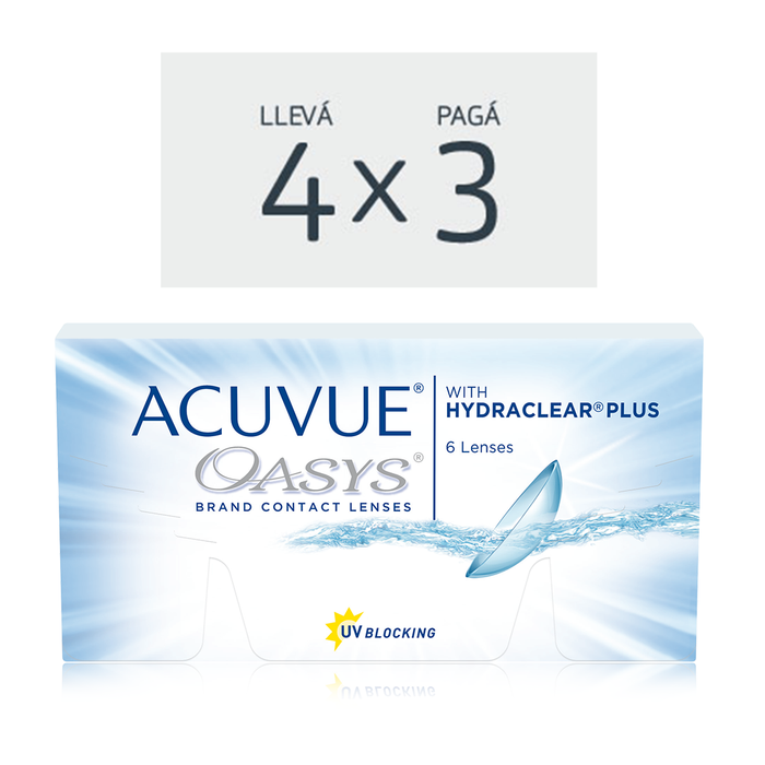 Lentes de contacto Acuvue Oasys