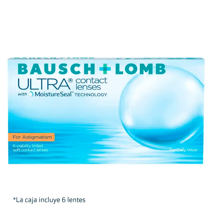 Lentes de contacto Ultra para Astigmatismo