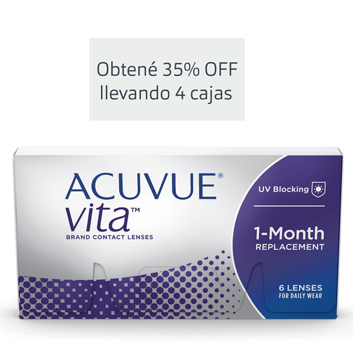 Lentes de contacto Acuvue Vita