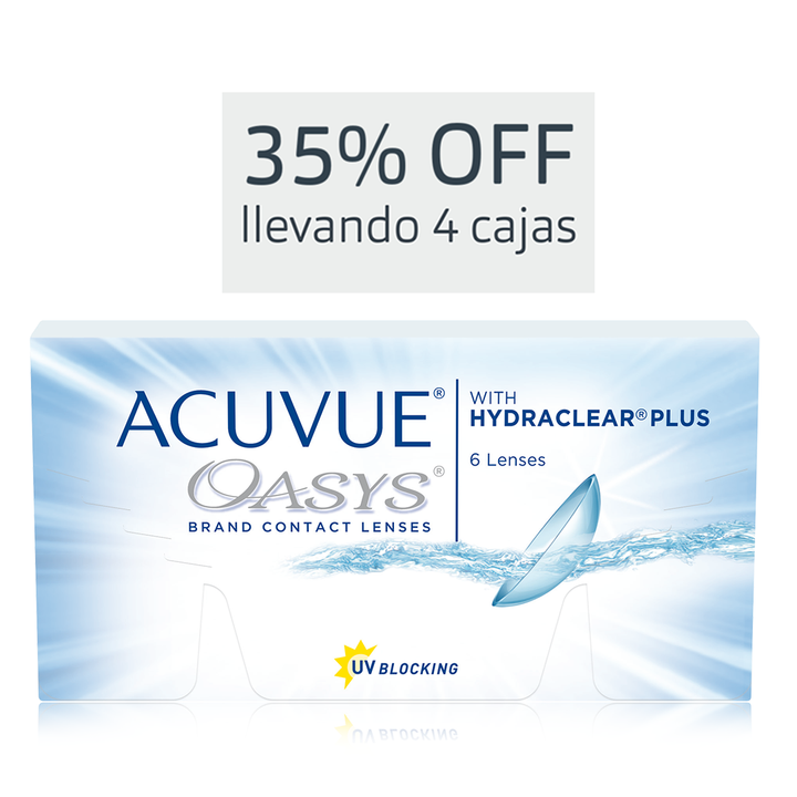 Lentes de contacto Acuvue Oasys