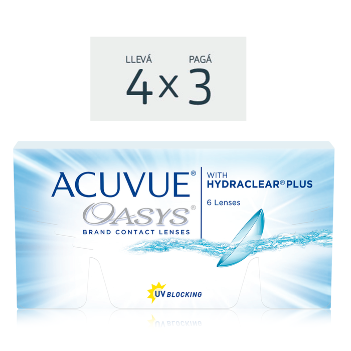 Lentes de contacto Acuvue Oasys