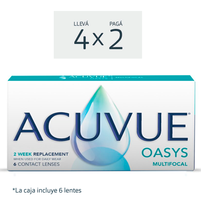 Lentes de contacto Acuvue Oasys Multifocal