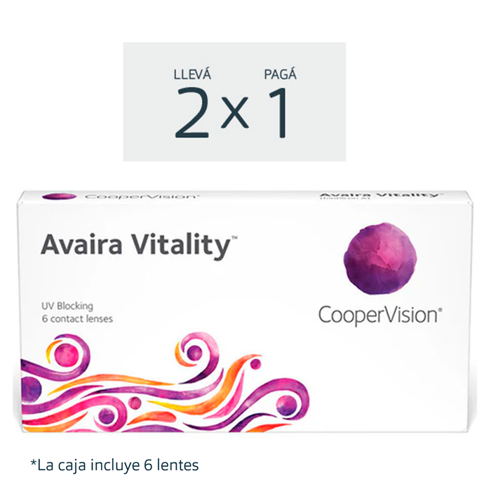 Lentes de contacto Avaira Vitality
