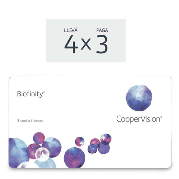 Lentes de contacto Biofinity Esférico