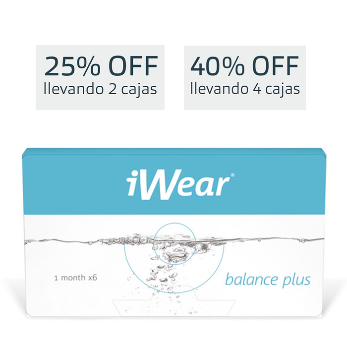 Lentes de contacto iWear Balance Plus