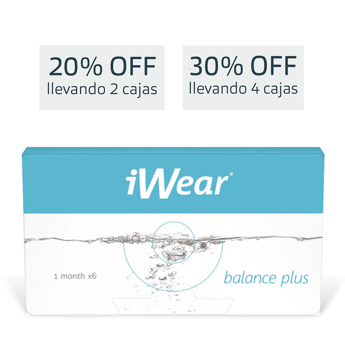 Lentes de contacto iWear Balance Plus