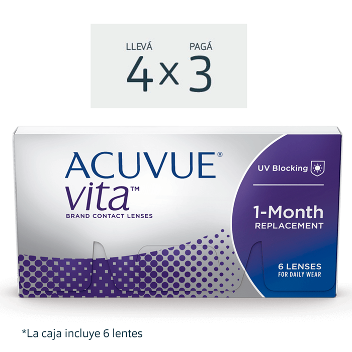 Lentes de contacto Acuvue Vita