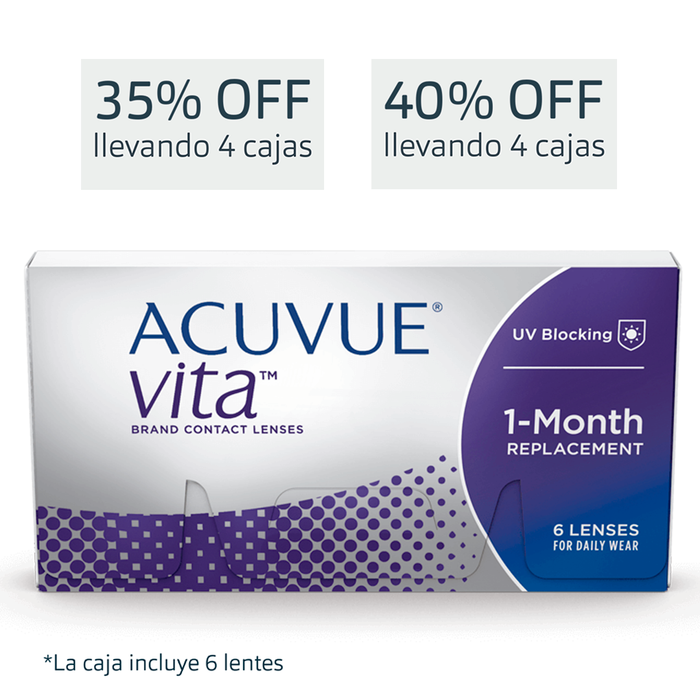 Lentes de contacto Acuvue Vita